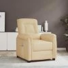 FIMEI Fauteuil Releveur Inclinable De Massage Crème Tissu Microfibre 1 FIMEI Fauteuil Releveur Inclinable De Massage Crème Tissu Microfibre -Pas Cher Fauteuil Magasin 61382855 1