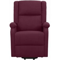 FIMEI Fauteuil Inclinable Violet Tissu -Pas Cher Fauteuil Magasin 61382866 3