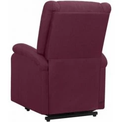 FIMEI Fauteuil Inclinable Violet Tissu -Pas Cher Fauteuil Magasin 61382866 4
