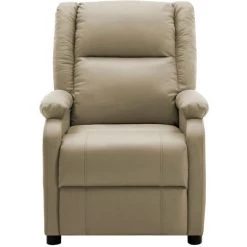 FIMEI Fauteuil Inclinable Cappuccino Similicuir 8 FIMEI Fauteuil Inclinable Cappuccino Similicuir -Pas Cher Fauteuil Magasin 61382986 2