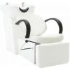 FIMEI Chaise De Salon Avec Lavabo Blanc Similicuir 2 FIMEI Chaise De Salon Avec Lavabo Blanc Similicuir -Pas Cher Fauteuil Magasin 61383294 1