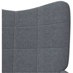 FIMEI Chaise De Relaxation Gris Foncé Tissu -Pas Cher Fauteuil Magasin 61383403 5
