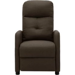 FIMEI Fauteuil Inclinable électrique Marron Tissu -Pas Cher Fauteuil Magasin 61383455 3