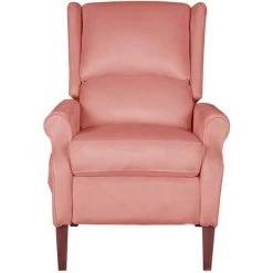 FIMEI Fauteuil Inclinable Rose Velours 8 FIMEI Fauteuil Inclinable Rose Velours -Pas Cher Fauteuil Magasin 61383971 2