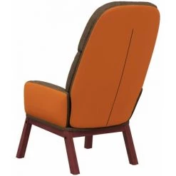 FIMEI Chaise De Relaxation Marron Tissu -Pas Cher Fauteuil Magasin 61384091 5