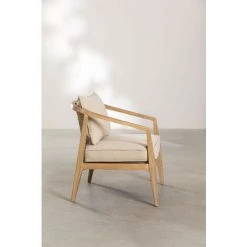 Fauteuil En Bois Kairos SKLUM Bois De Bouleau - Osier - Beige Crème 11 Fauteuil En Bois Kairos SKLUM Bois De Bouleau - Osier - Beige Crème -Pas Cher Fauteuil Magasin 61448088 5