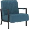 TRUE DEAL Fauteuil Bleu Velours -Pas Cher Fauteuil Magasin 61819946 1