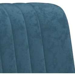 TRUE DEAL Fauteuil Bleu Velours -Pas Cher Fauteuil Magasin 61819946 5