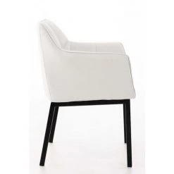 NOVA Charme Du Salon En Chaise En Tissu Le Design élégant Salon Rembourré Diverses Couleurs Couleur : Blanc -Pas Cher Fauteuil Magasin 61899801 3