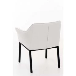 NOVA Charme Du Salon En Chaise En Tissu Le Design élégant Salon Rembourré Diverses Couleurs Couleur : Blanc -Pas Cher Fauteuil Magasin 61899801 4