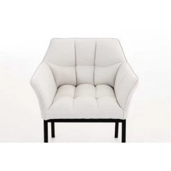 NOVA Charme Du Salon En Chaise En Tissu Le Design élégant Salon Rembourré Diverses Couleurs Couleur : Blanc -Pas Cher Fauteuil Magasin 61899801 5