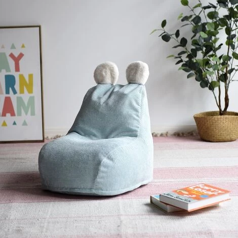 Fauteuil Poire Enfant Bleu Ted Home Deco Kids 5 Fauteuil Poire Enfant Bleu Ted Home Deco Kids – Image 3