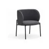 Fauteuils BOBOCHIC - Fauteuil MOGI Gris Foncé - Gris Foncé -Pas Cher Fauteuil Magasin 63564375 1