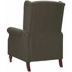 YOUTHUP Fauteuil Inclinable Gris Foncé Tissu Microfibre - Gris 10 YOUTHUP Fauteuil Inclinable Gris Foncé Tissu Microfibre - Gris -Pas Cher Fauteuil Magasin 63576046 4