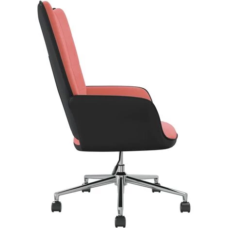 SUPERMARKET Chaise De Relaxation Rose Velours Et PVC SUHB-327901 5 SUPERMARKET Chaise De Relaxation Rose Velours Et PVC SUHB-327901 – Image 3