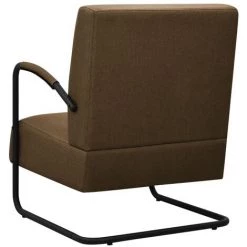 SUPERMARKET Fauteuil Marron Foncé Tissu 10 SUPERMARKET Fauteuil Marron Foncé Tissu -Pas Cher Fauteuil Magasin 63651052 4