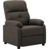 SUPERMARKET Fauteuil Inclinable Taupe Tissu SUHB-289670