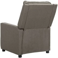 SUPERMARKET Fauteuil De Massage Inclinable Gris Clair Tissu SUHB-338966 -Pas Cher Fauteuil Magasin 63652529 5