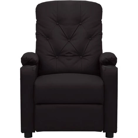 SUPERMARKET Fauteuil De Massage Inclinable Noir Similicuir SUHB-339129 4 SUPERMARKET Fauteuil De Massage Inclinable Noir Similicuir SUHB-339129 – Image 2