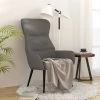 SUPERMARKET Chaise De Relaxation Gris Clair Tissu SUHB-341071