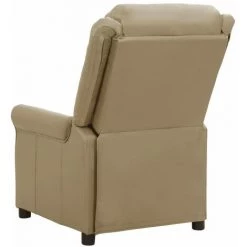 SUPERMARKET Fauteuil De Massage Inclinable Cappuccino Similicuir SUHB-338831 -Pas Cher Fauteuil Magasin 63656801 4