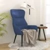 SUPERMARKET Chaise De Relaxation Bleu Tissu SUHB-341075 -Pas Cher Fauteuil Magasin 63656929 1