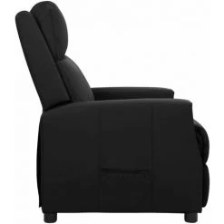 SUPERMARKET Fauteuil Inclinable Noir Similicuir SUHB-338836 -Pas Cher Fauteuil Magasin 63656941 3