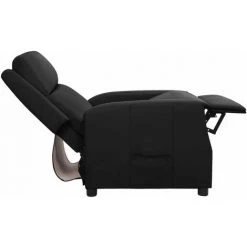 SUPERMARKET Fauteuil Inclinable Noir Similicuir SUHB-338836 -Pas Cher Fauteuil Magasin 63656941 4