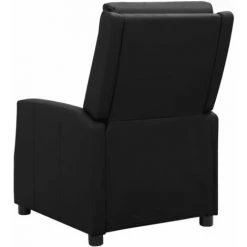 SUPERMARKET Fauteuil Inclinable Noir Similicuir SUHB-338836 -Pas Cher Fauteuil Magasin 63656941 5