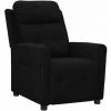 SUPERMARKET Fauteuil Inclinable Noir Tissu SUHB-342279