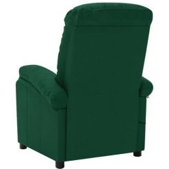 SUPERMARKET Fauteuil De Massage Inclinable Vert Foncé Tissu SUHB-324085 -Pas Cher Fauteuil Magasin 63657738 4