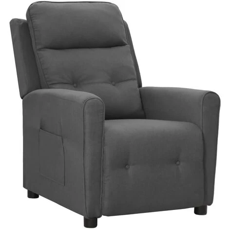 SUPERMARKET Fauteuil Inclinable Gris Clair Tissu SUHB-342277 3 SUPERMARKET Fauteuil Inclinable Gris Clair Tissu SUHB-342277