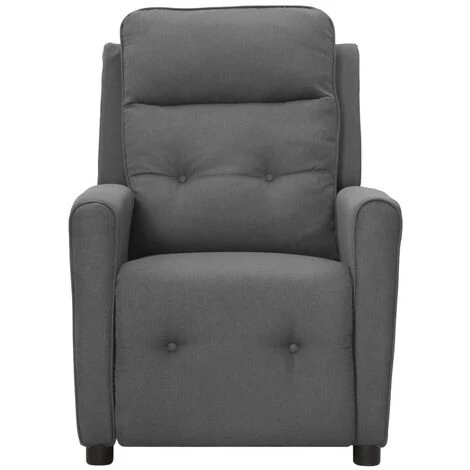 SUPERMARKET Fauteuil Inclinable Gris Clair Tissu SUHB-342277 4 SUPERMARKET Fauteuil Inclinable Gris Clair Tissu SUHB-342277 – Image 2