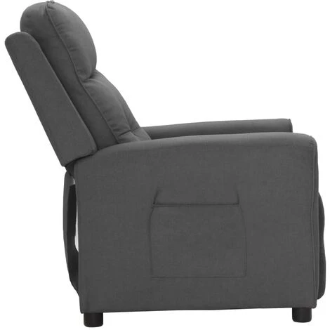 SUPERMARKET Fauteuil Inclinable Gris Clair Tissu SUHB-342277 5 SUPERMARKET Fauteuil Inclinable Gris Clair Tissu SUHB-342277 – Image 3