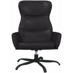 SUPERMARKET Chaise De Relaxation Noir Similicuir -Pas Cher Fauteuil Magasin 63662349 3