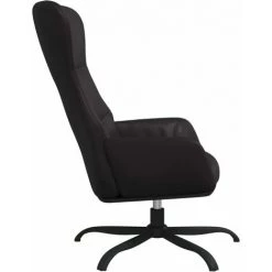 SUPERMARKET Chaise De Relaxation Noir Similicuir -Pas Cher Fauteuil Magasin 63662349 4