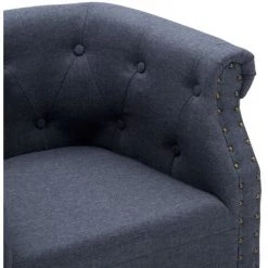SUPERMARKET Fauteuil Gris Foncé Tissu SUHB-247005 -Pas Cher Fauteuil Magasin 63662574 5