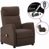 SUPERMARKET Fauteuil Inclinable électrique De Massage Marron Similicuir 2 SUPERMARKET Fauteuil Inclinable électrique De Massage Marron Similicuir -Pas Cher Fauteuil Magasin 63662790 1