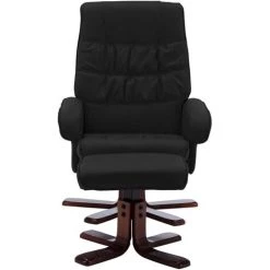 SUPERMARKET Fauteuil Inclinable Avec Repose-pied Noir Similicuir SUHB-320117 9 SUPERMARKET Fauteuil Inclinable Avec Repose-pied Noir Similicuir SUHB-320117 -Pas Cher Fauteuil Magasin 63662923 3