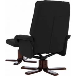 SUPERMARKET Fauteuil Inclinable Avec Repose-pied Noir Similicuir SUHB-320117 11 SUPERMARKET Fauteuil Inclinable Avec Repose-pied Noir Similicuir SUHB-320117 -Pas Cher Fauteuil Magasin 63662923 5