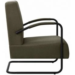 SUPERMARKET Fauteuil Gris Foncé Tissu SUHB-325736 -Pas Cher Fauteuil Magasin 63663503 3