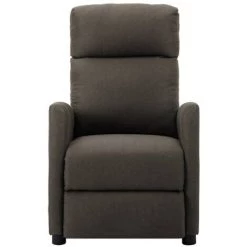 SUPERMARKET Fauteuil De Massage Inclinable Taupe Tissu SUHB-289714 -Pas Cher Fauteuil Magasin 63663854 2