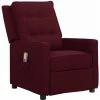 SUPERMARKET Fauteuil De Massage Inclinable Violet Tissu SUHB-338973 1 SUPERMARKET Fauteuil De Massage Inclinable Violet Tissu SUHB-338973 -Pas Cher Fauteuil Magasin 63663892 1