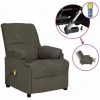 SUPERMARKET Fauteuil Inclinable De Massage électrique Similicuir Daim SUHB-3073839 -Pas Cher Fauteuil Magasin 63664105 1