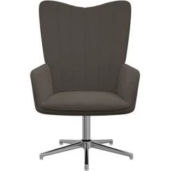 SUPERMARKET Chaise De Relaxation Gris Foncé Velours SUHB-327722 -Pas Cher Fauteuil Magasin 63667060 2