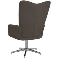 SUPERMARKET Chaise De Relaxation Gris Foncé Velours SUHB-327722 -Pas Cher Fauteuil Magasin 63667060 3