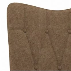 SUPERMARKET Chaise De Relaxation Taupe Tissu SUHB-327642 -Pas Cher Fauteuil Magasin 63668186 5