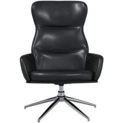 SUPERMARKET Chaise De Relaxation Noir Brillant Similicuir -Pas Cher Fauteuil Magasin 63668331 3