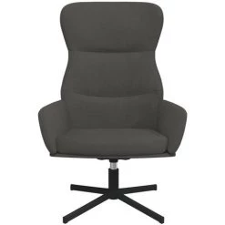 SUPERMARKET Chaise De Relaxation Gris Foncé Velours SUHB-341109 -Pas Cher Fauteuil Magasin 63668730 3