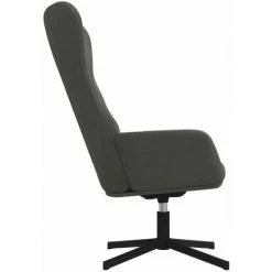 SUPERMARKET Chaise De Relaxation Gris Foncé Velours SUHB-341109 -Pas Cher Fauteuil Magasin 63668730 4